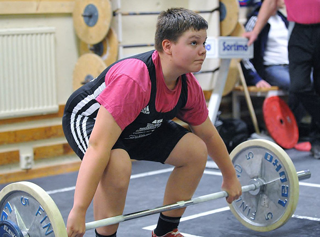 29.1.2011 - Painonnoston Lounais-Suomen piirinmestaruuskilpailut (nuoret)